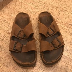 Classic Birkenstock two strap sandal sz 10